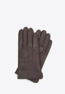 Men's leather gloves, brown, 44-6A-001-1-S, Photo 1