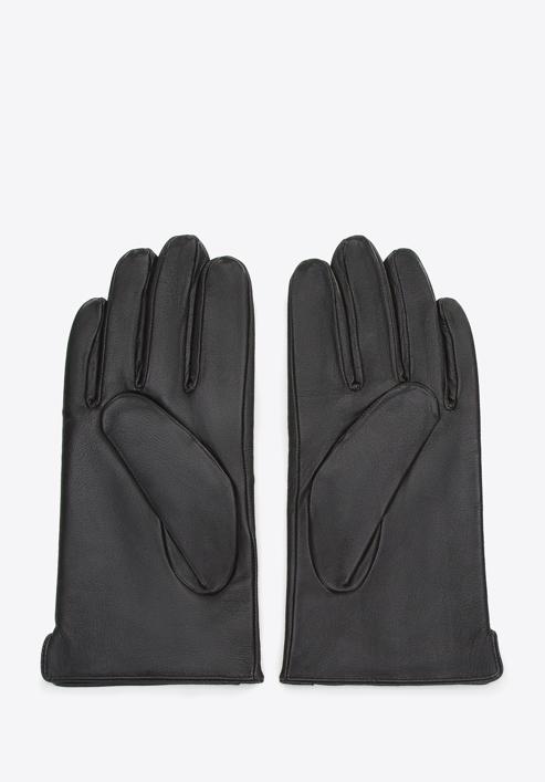 Men's leather gloves, black, 44-6A-001-4-S, Photo 3