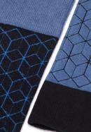 Men's socks gift set - set of 2 pairs, blue-black, 98-SM-S02-X1-40/42, Photo 5