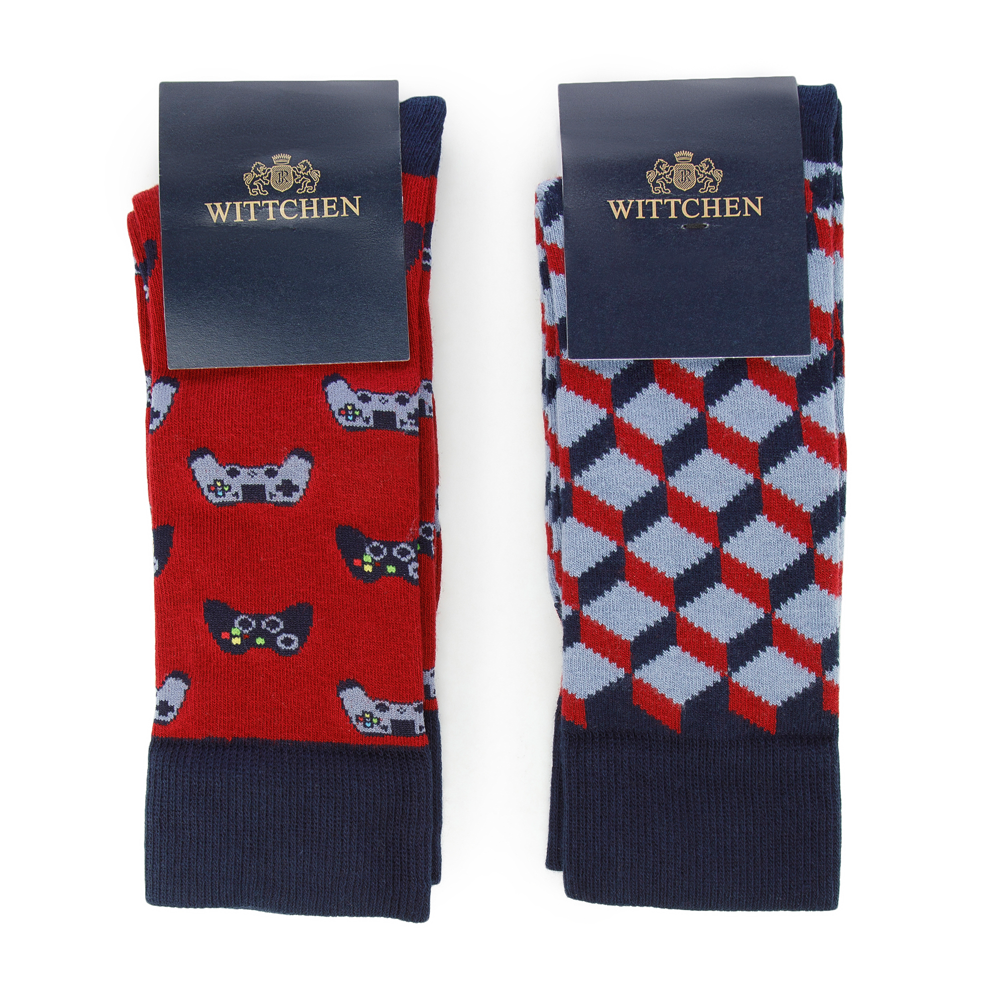 E-shop 2 páry štýlových ponožiek v darčekovej krabičke
