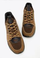 Men's nubuck trainers, brown, 96-M-951-1-39, Photo 7