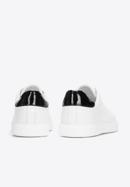 Men's leather trainers, white, 93-M-500-1W-40, Photo 5