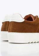 Men's suede trainers, brown, 96-M-709-8-44, Photo 7