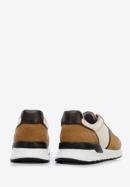 Men's suede trainers, brown, 96-M-513-5-44, Photo 4