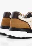 Men's suede trainers, brown, 96-M-513-Z-40, Photo 8