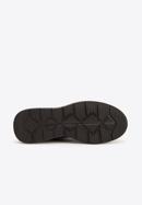 Męskie sneakersy skórzane z poduszką powietrzną, czarny, 93-M-902-1-40, Zdjęcie 6