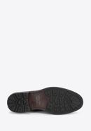 Men's leather Chelsea boots, black, 95-M-700-4-44, Photo 6