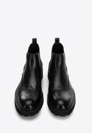 Men's leather Chelsea boots, black, 97-M-514-4-42, Photo 3