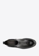 Men's leather Chelsea boots, black, 97-M-514-1-44, Photo 5