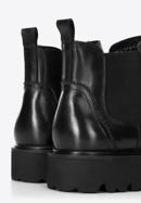 Men's leather Chelsea boots, black, 97-M-514-4-40, Photo 7