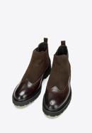 Men's Chelsea boots, brown, 97-M-513-4-41, Photo 2