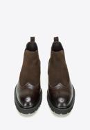 Men's Chelsea boots, brown, 97-M-513-4-44, Photo 3