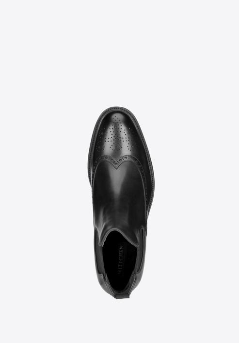 Men's shoes, black, 89-M-914-4-44, Photo 5