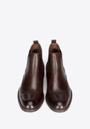 Men's shoes, brown, 89-M-914-4-44, Photo 7