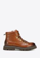 Men's leather boots, brown, 97-M-501-1-44, Photo 1