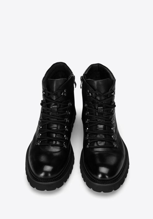 Men's leather boots, black, 97-M-501-4-44, Photo 3