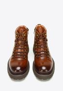 Men's leather boots, brown, 97-M-501-1-42, Photo 3