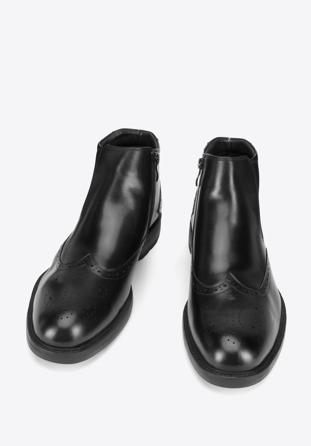 Shoes, black, 93-M-919-1-40, Photo 1