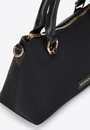 Nylon mini tote bag with pouch, black, 97-4Y-107-1, Photo 5