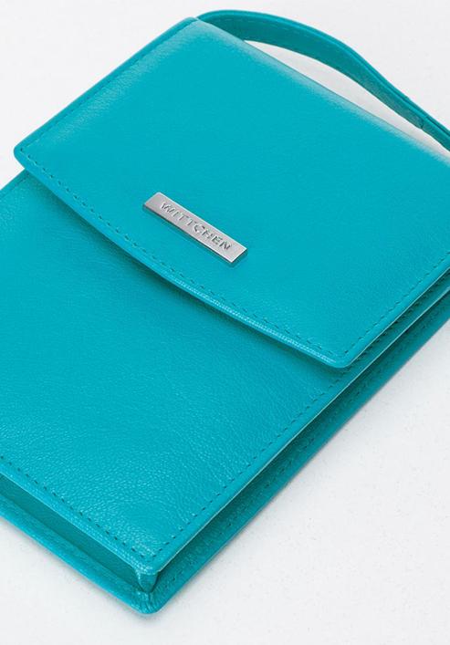 Handbag, turquoise, 26-2-100-T, Photo 4