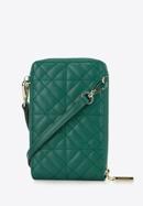 Quilted leather mini purse, green, 95-2E-663-Z, Photo 2