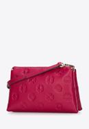 Women's leather crossbody bag, pink, 97-4E-627-3, Photo 2