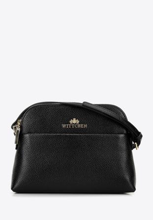 Mini crossbody bag, black-gold, 29-4E-020-1G, Photo 1