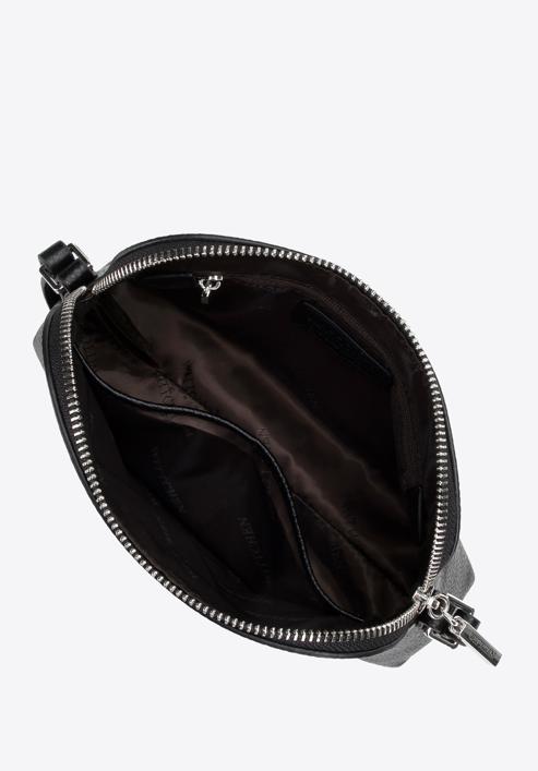 Cross body bag, black-silver, 29-4E-020-1G, Photo 3