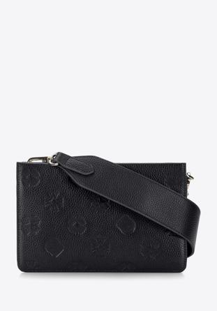 Small monogram handbag, black, 96-4E-608-1, Photo 1