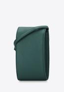 Faux leather mini phone purse, dark green, 95-2Y-060-11, Photo 2