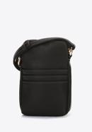 Faux leather mobile phone crossbody bag, black, 97-2Y-533-Z, Photo 2