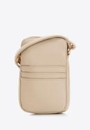 Faux leather mobile phone crossbody bag, cream, 97-2Y-533-Z, Photo 2