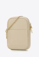 Leather mini purse, light beige, 98-2E-616-1, Photo 2