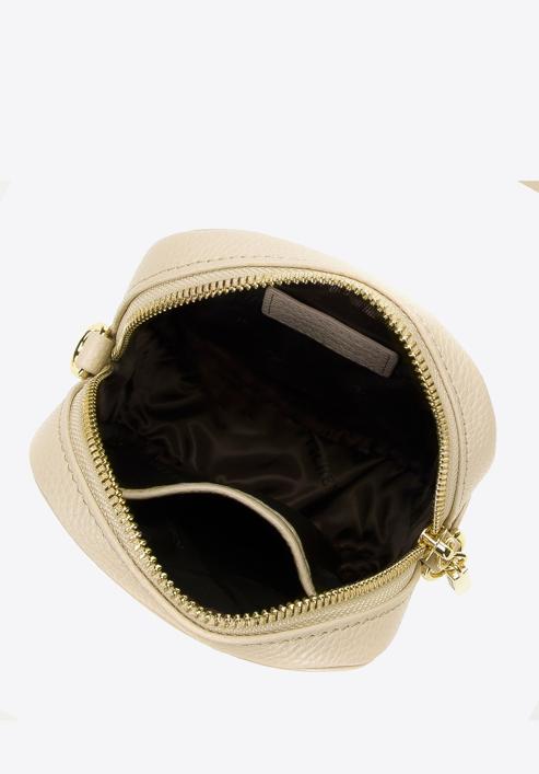 Leather mini purse, light beige, 98-2E-616-1, Photo 3
