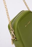 Leather mini purse, green, 98-2E-616-9, Photo 4