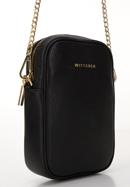 Leather mini purse, black, 98-2E-616-0, Photo 5