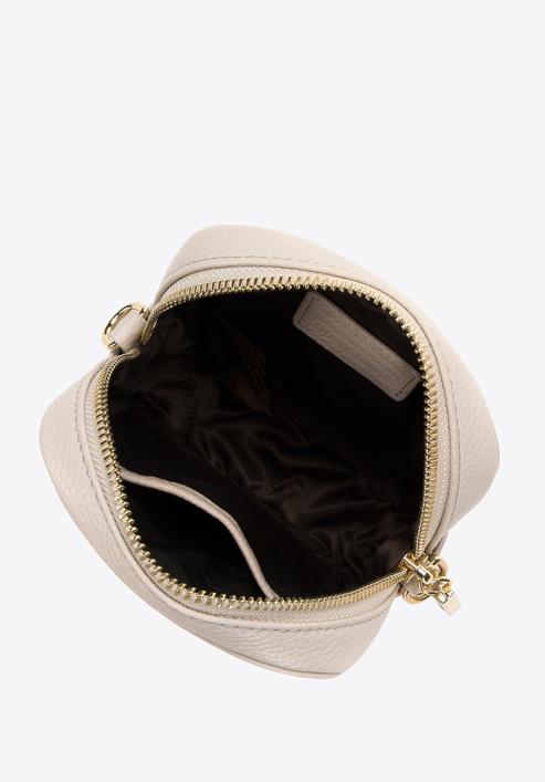 Monogram leather mini purse, light beige, 98-2E-601-P, Photo 3