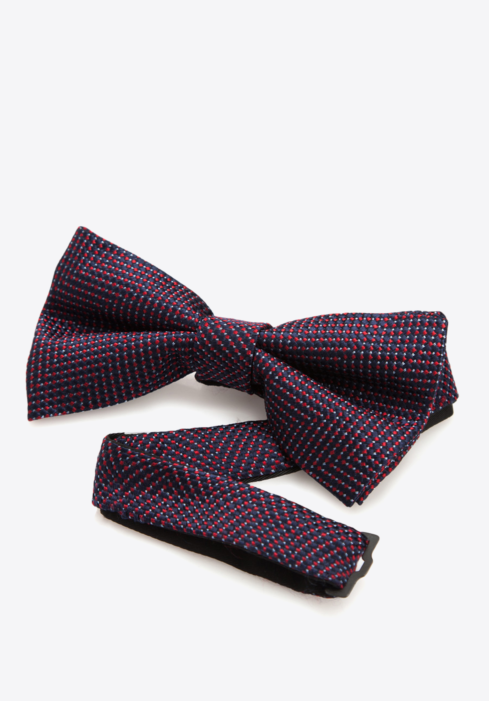 Mucha, granatowo-czerwony, 85-7I-001-X1, Zdjęcie 1