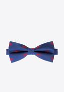 Silk bow tie, blue-red, 92-7I-001-X1, Photo 1