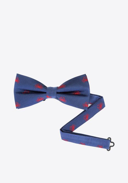 Silk bow tie, blue-red, 92-7I-001-X1, Photo 2