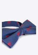 Silk bow tie, blue-red, 92-7I-001-X1, Photo 4