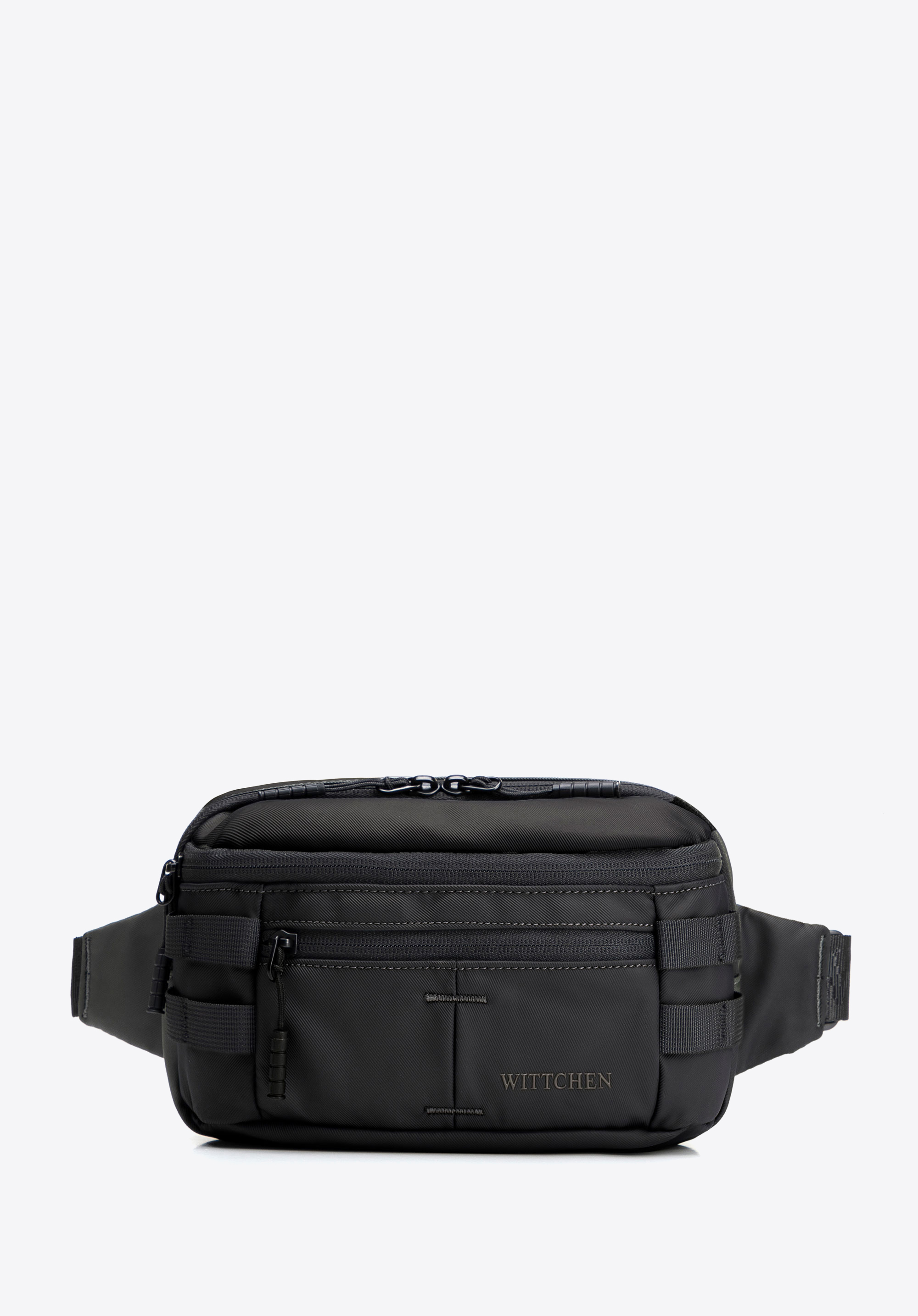 Nerka męska z ochroną RFID, czarny, 102-3P-807-1, Zdjęcie 1