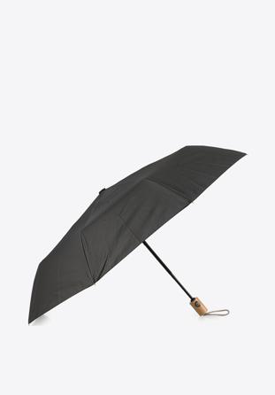 Automatic umbrella with wooden crook
