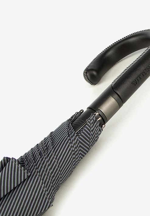 Semi-automatic umbrella, grey-black, PA-7-152-G, Photo 5