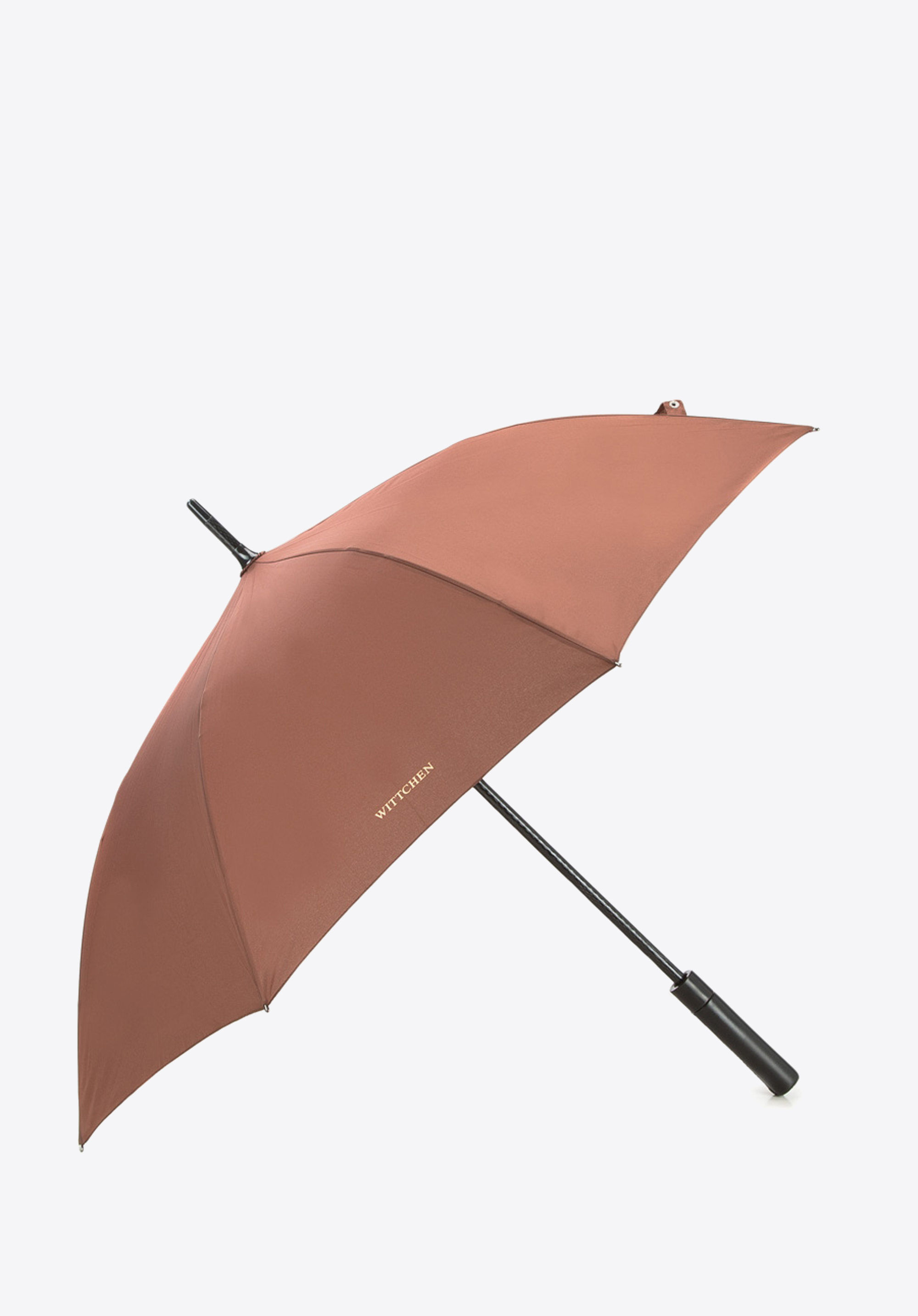 Parasol półautomatyczny prosty, brązowy, PA-7-156-4, Zdjęcie 1