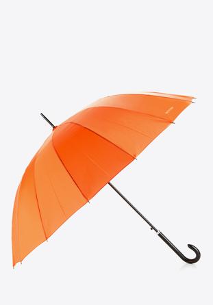 Wide semi-automatic umbrella