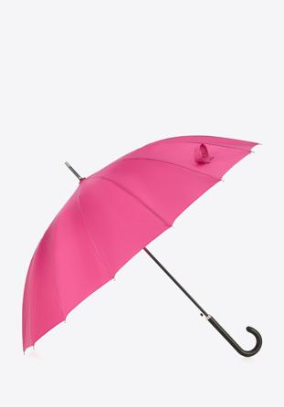 Wide semi-automatic umbrella, fuchsia, PA-7-151-P, Photo 1