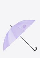 Wide semi-automatic umbrella, light violet, PA-7-151-FF, Photo 1