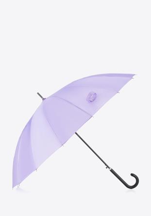 Wide semi-automatic umbrella, light violet, PA-7-151-VP, Photo 1