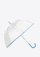 Clear dome umbrella, sky blue, PA-7-190-1, Photo 1
